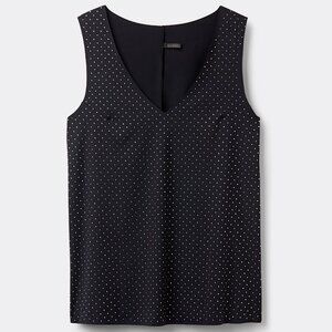 Intimissimi Time to Sparkle Rhinestone Tank Top Size M